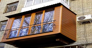 Внешняя отделка балкона Волгодонск цена от 1016 руб. м/2.